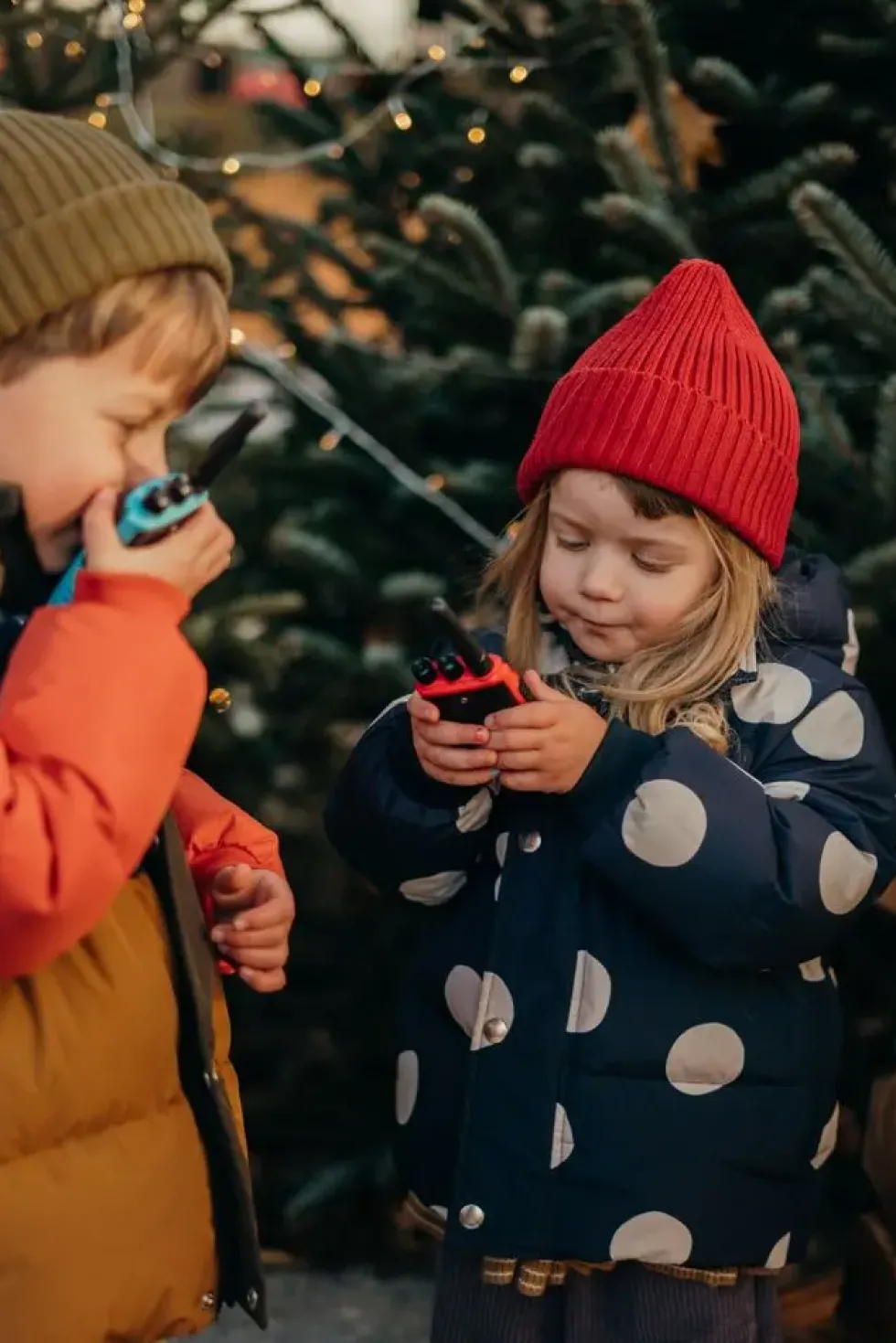 KYDITALK - TALKIE WALKIE SUR BATTERIE 3-6 KM BLEU ROUGE