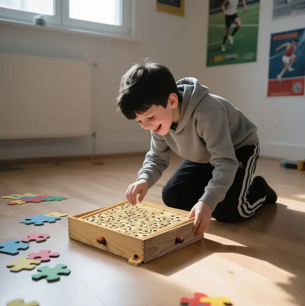 LABYRINTHE EN BOIS