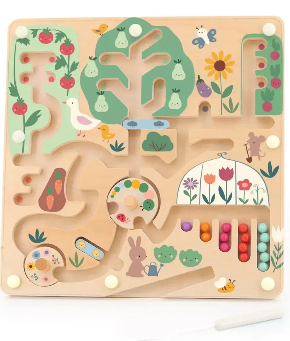 LABYRINTHE MAGNETIQUE DANS MON JARDIN - SARAH BETZ