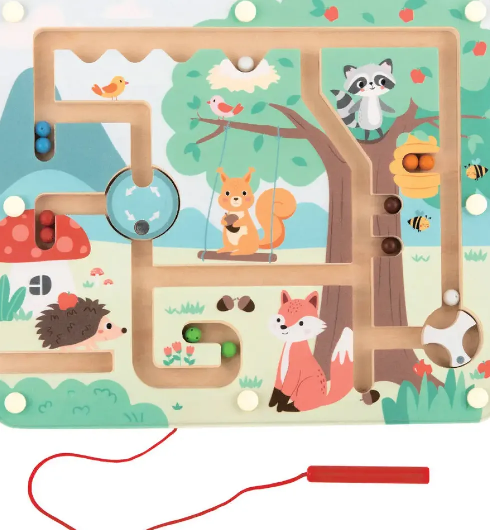 LABYRINTHE MAGNETIQUE - FORET EN BOIS