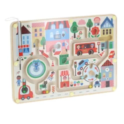 LABYRINTHE MAGNETIQUE MA PETITE VILLE - INGELA P.ARRHENIUS