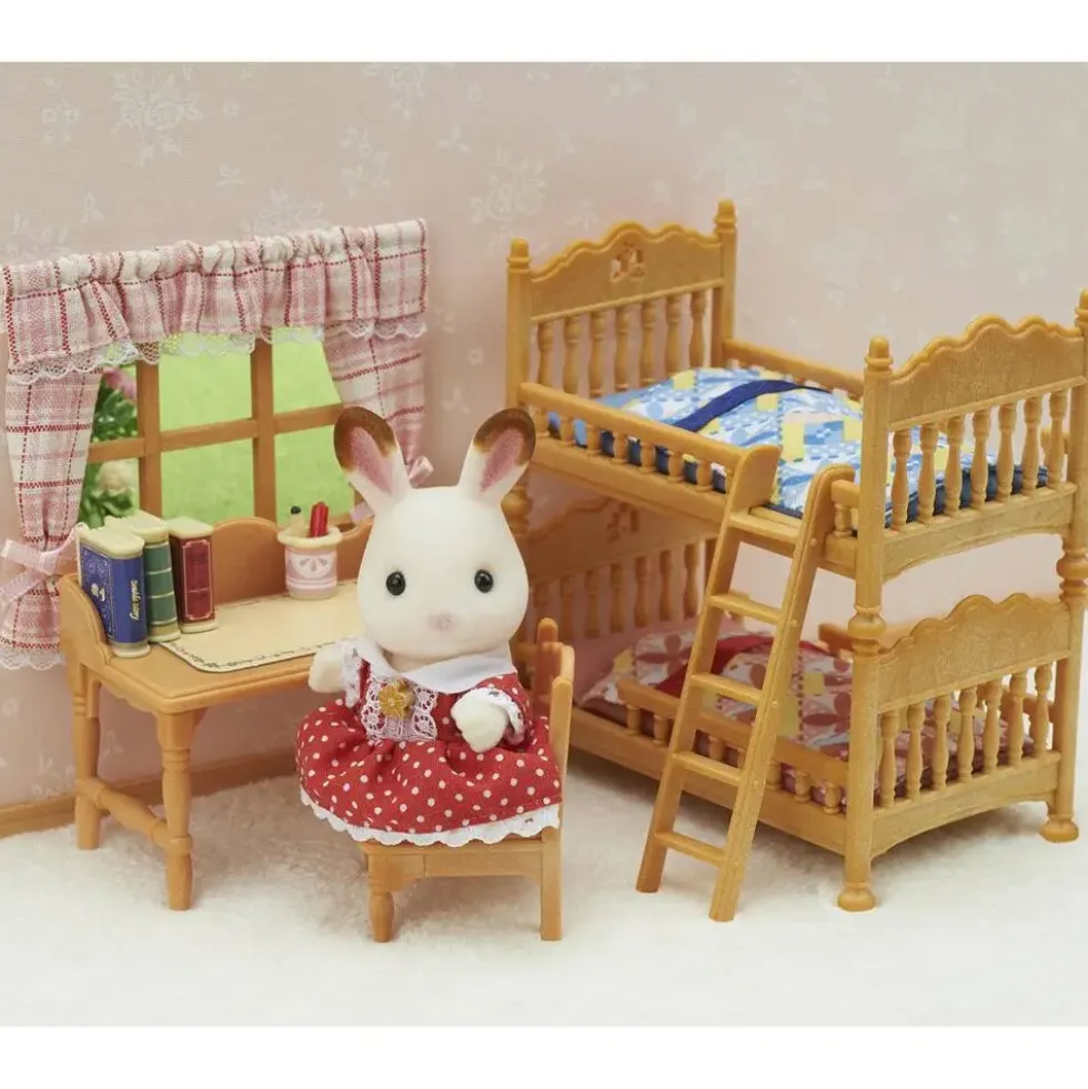 LA CHAMBRE DES ENFANTS - SYLVANIAN MEUBLES ET ACCESSOIRES