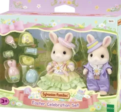 LA CHASSE AUX ŒUFS DES FRERES ET SŒURS LAPIN MARGUERITE - SYLVANIAN FAMILLES