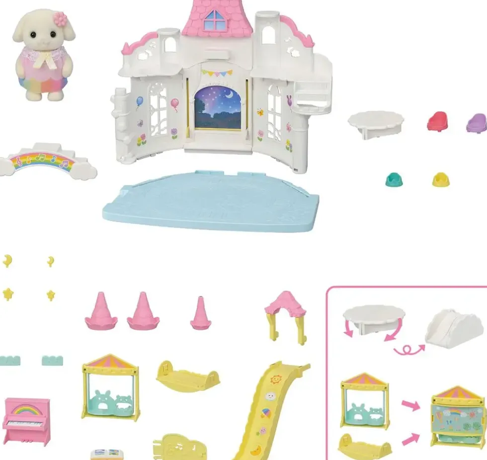 LA CRECHE ENSOLEILLEE - SYLVANIAN TOUS POUR BEBES