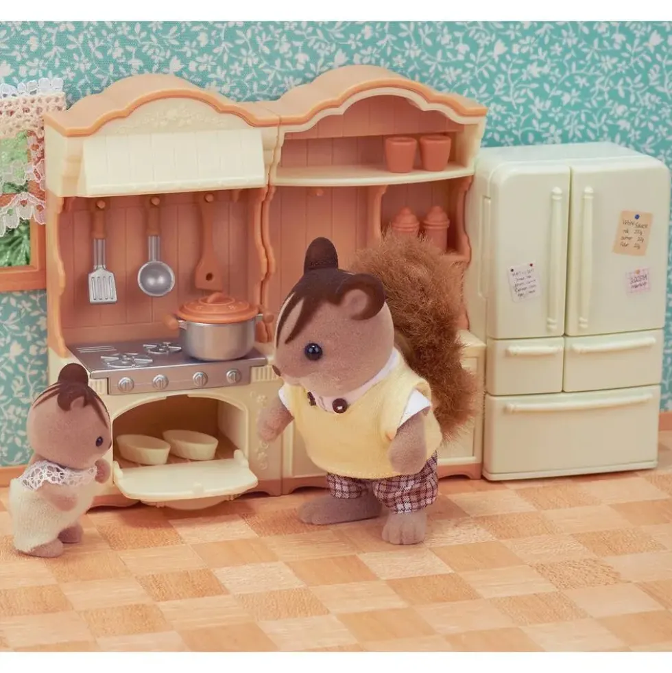 LA CUISINE AMENAGEE - SYLVANIAN MEUBLES ET ACCESSOIRES