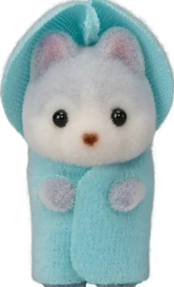 LA FAMILLE HUSKY -SYLVANIAN FAMILLES