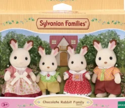 LA FAMILLE LAPIN CHOCOLAT-SYLVANIAN FAMILLES