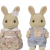 LA FAMILLE LAPIN CREME - SYLVANIAN FAMILLES