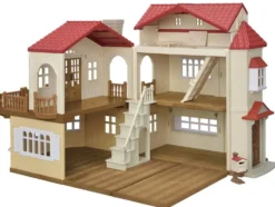 LA GRANDE MAISON ECLAIREE ET SA PIECE SECRETE - SYLVANIAN MAISON