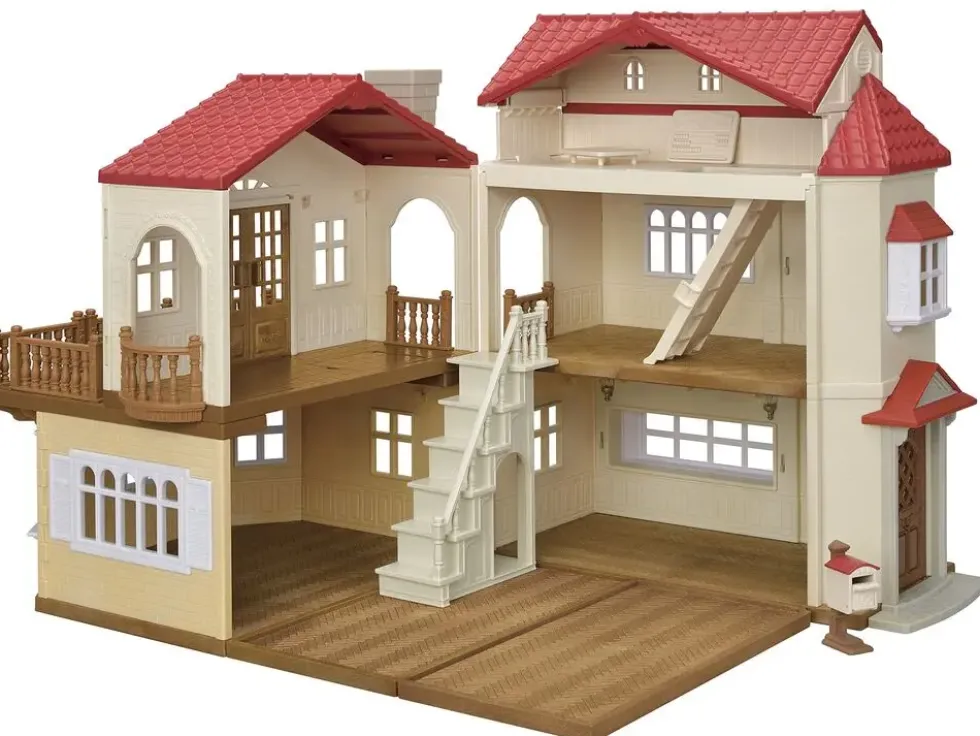 LA GRANDE MAISON ECLAIREE ET SA PIECE SECRETE - SYLVANIAN MAISON