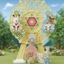 LA GRANDE ROUE DES BEBES ET MILO LE BEBE CANICHE - TOUT POUR BEBES