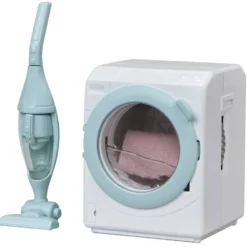 LA MACHINE A LAVER ET ASPIRATEUR - SYLVANIAN MEUBLES ET ACCESSOIRES