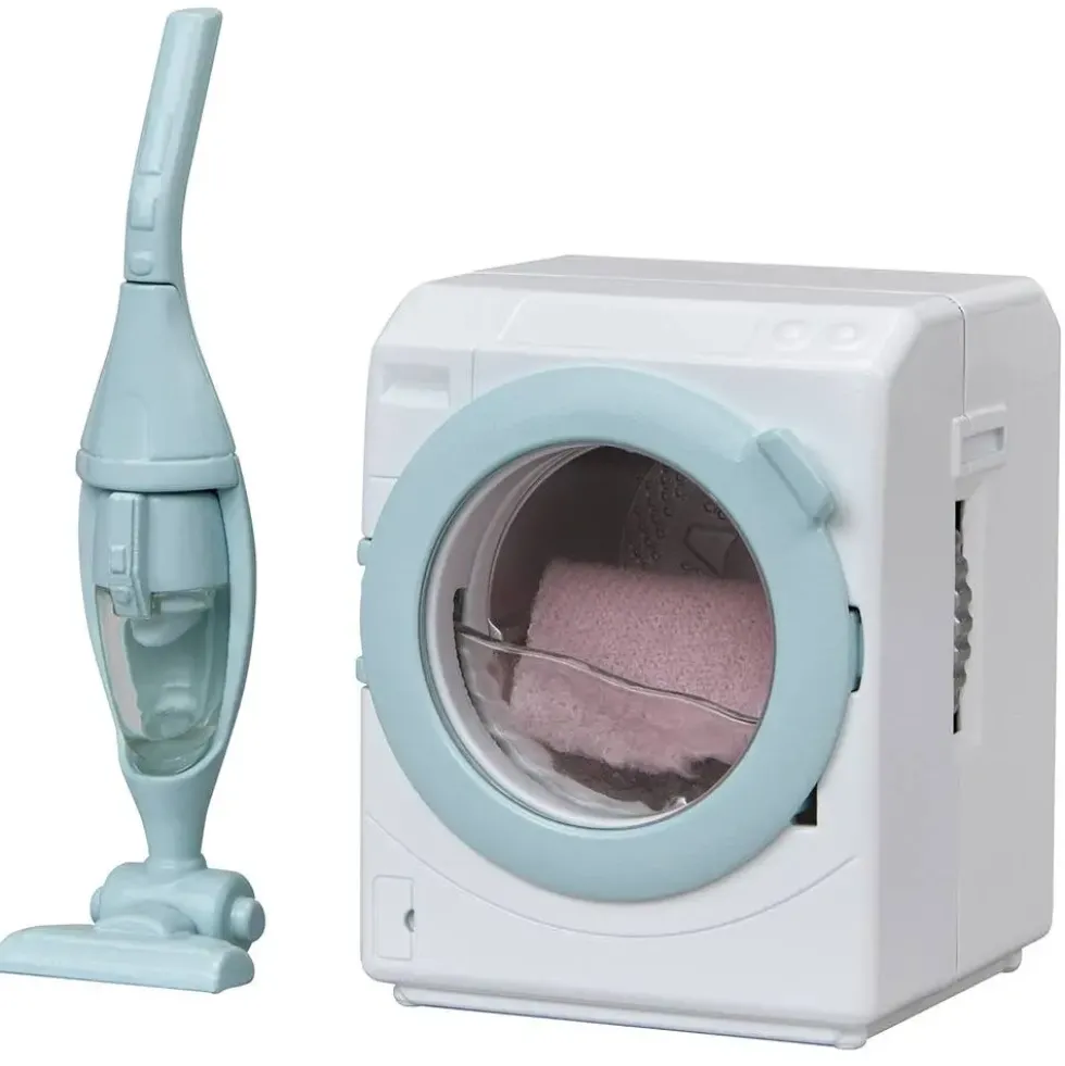 LA MACHINE A LAVER ET ASPIRATEUR - SYLVANIAN MEUBLES ET ACCESSOIRES