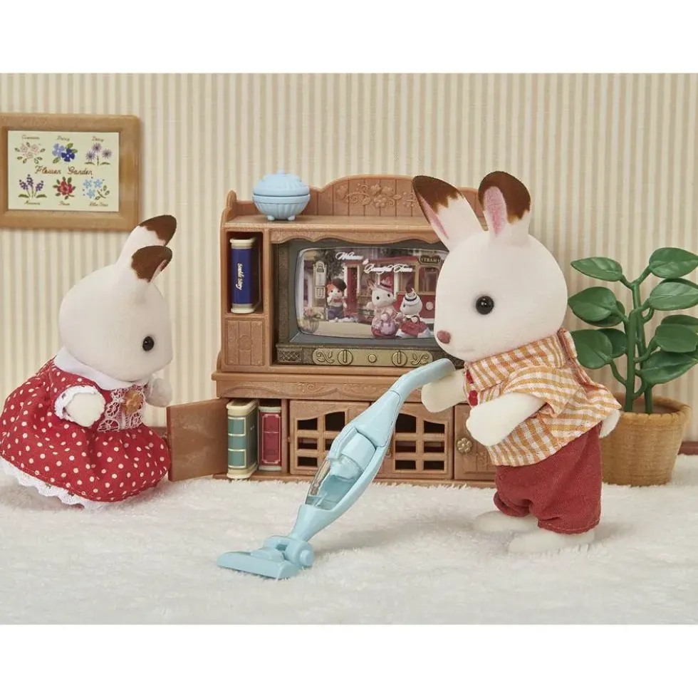 LA MACHINE A LAVER ET ASPIRATEUR - SYLVANIAN MEUBLES ET ACCESSOIRES