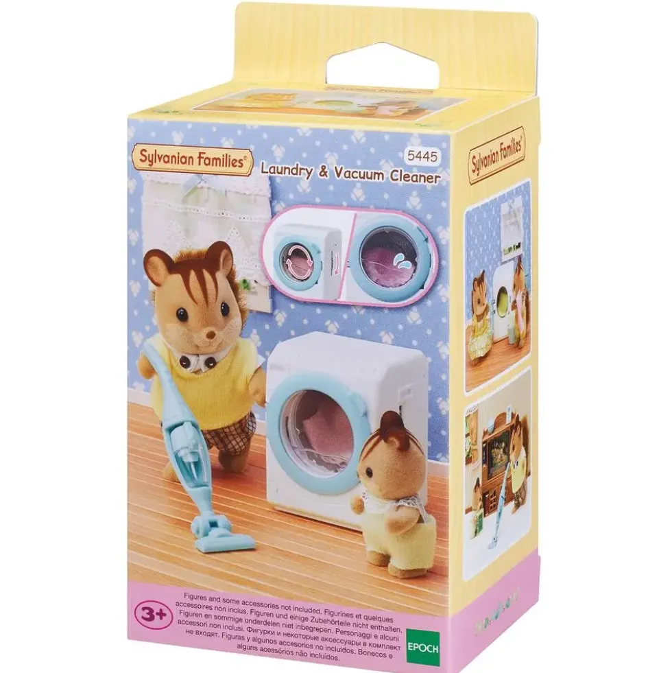 LA MACHINE A LAVER ET ASPIRATEUR - SYLVANIAN MEUBLES ET ACCESSOIRES