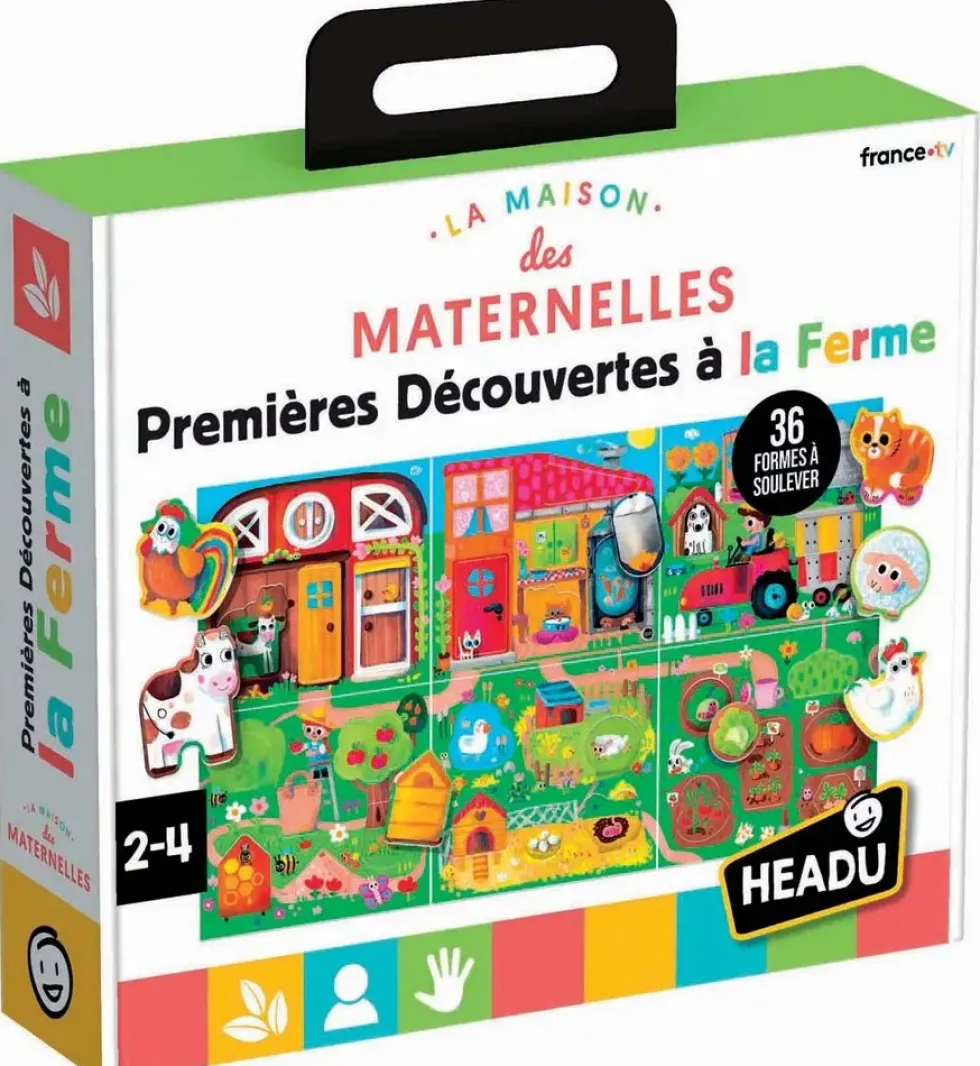 LA MAISON DES MATERNELLES - PREMIERES DECOUVERTES A LA FERME