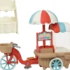 LA MAMAN MOUTON ET SON STAND DE POPCORN - SYLVANIAN SET BOUTIQUES