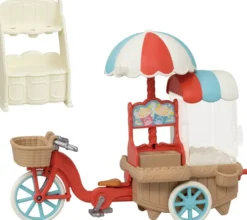 LA MAMAN MOUTON ET SON STAND DE POPCORN - SYLVANIAN SET BOUTIQUES