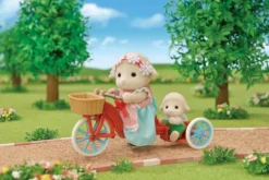 LA MAMAN MOUTON ET SON STAND DE POPCORN - SYLVANIAN SET BOUTIQUES
