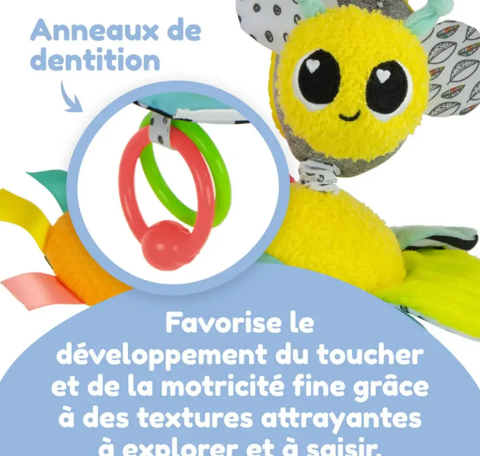LAMAZE - JEU D'EVEIL - BUZZY L’ABEILLE