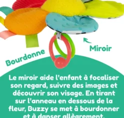 LAMAZE - JEU D'EVEIL - BUZZY L’ABEILLE
