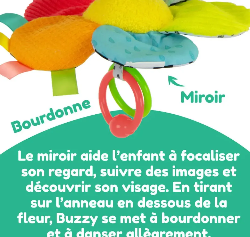LAMAZE - JEU D'EVEIL - BUZZY L’ABEILLE
