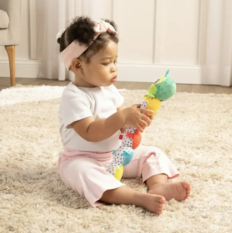 LAMAZE - PELUCHE LA CHENILLE ARTICULEE