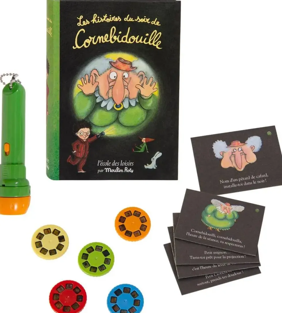 LAMPE A HISTOIRES LIVRE CORNEBIDOUILLE ECOLE DES LOISIRS
