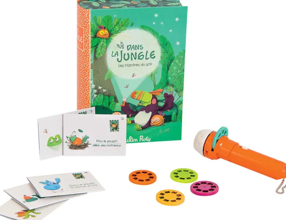 LAMPE A HISTOIRES LIVRE DANS LA JUNGLE