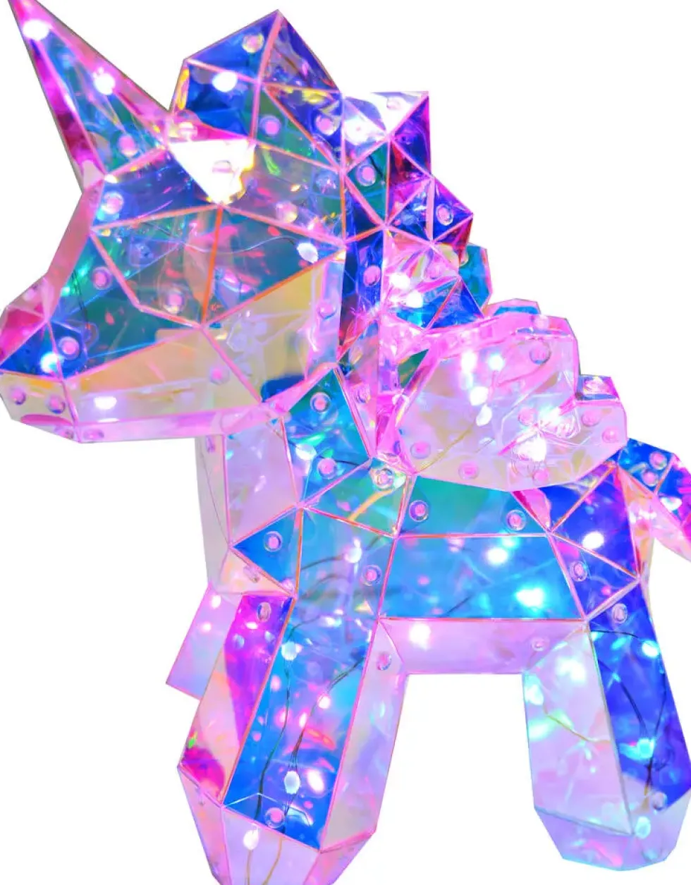 LAMPE DECO LICORNE ORIGAMI
