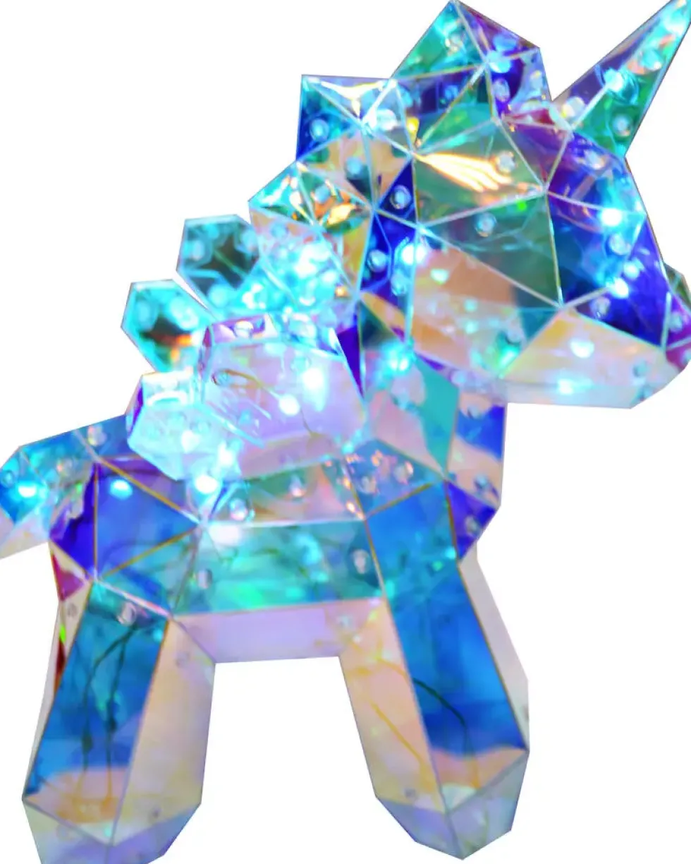 LAMPE DECO LICORNE ORIGAMI