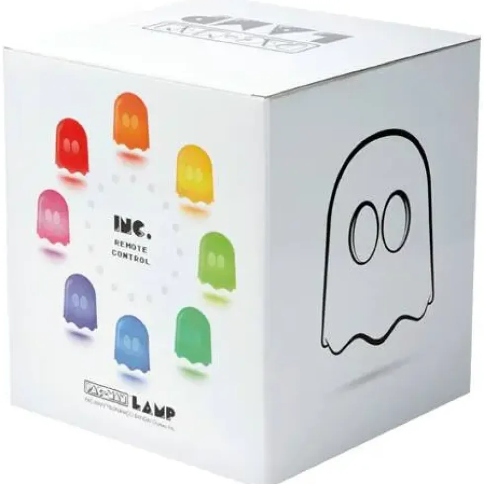 LAMPE GHOST MULTI COULEURS TELECOMMANDEE - PAC-MAN