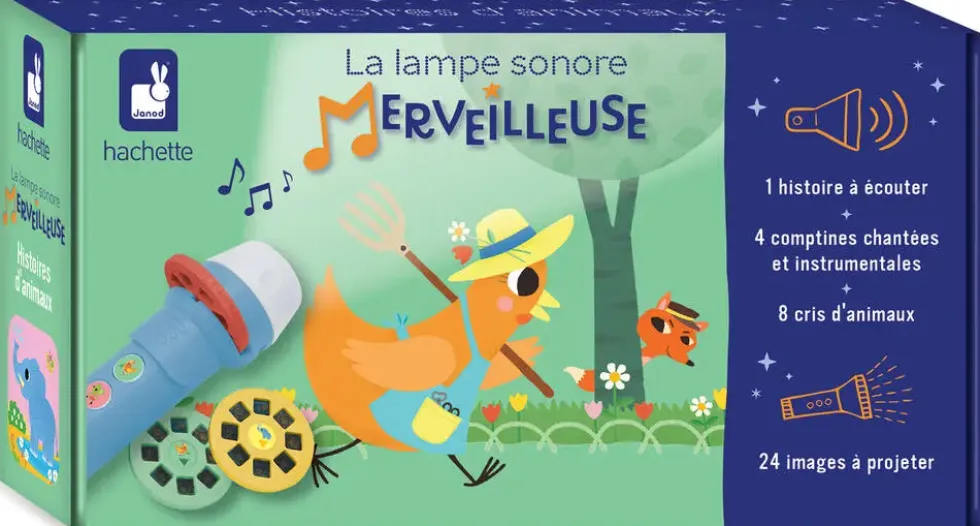 LAMPE SONORE MERVEILLEUSE - ANIMAUX