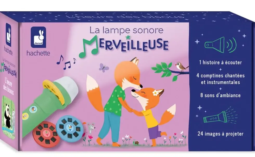 LAMPE SONORE MERVEILLEUSE - BISOUS