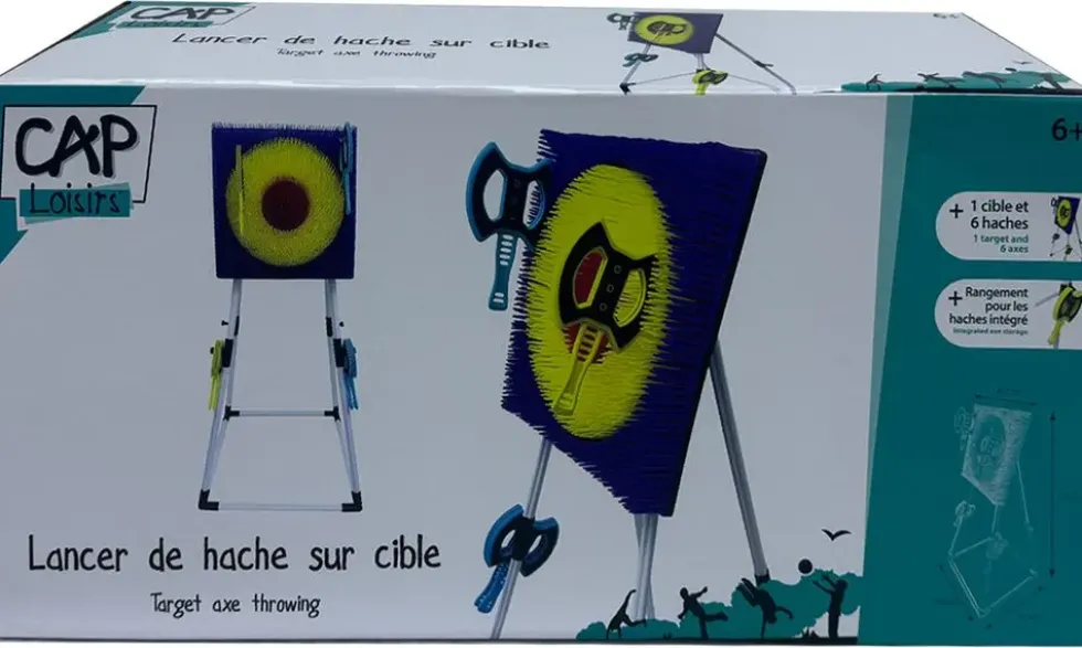 LANCER DE HACHE SUR CIBLE