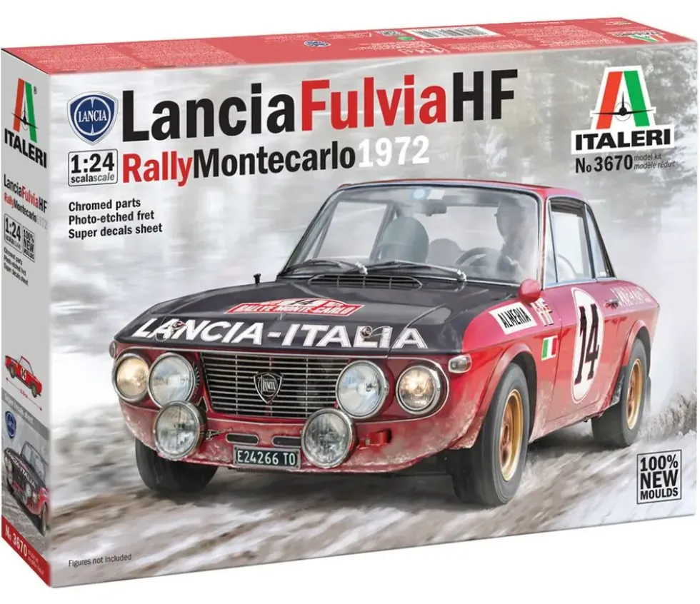 1/24 LANCIA FULVIA HF RALLY MONTE CARLO 1972