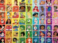 LA PALETTE DE COULEURS DISNEY - PUZZLE 100 PIECESXXL