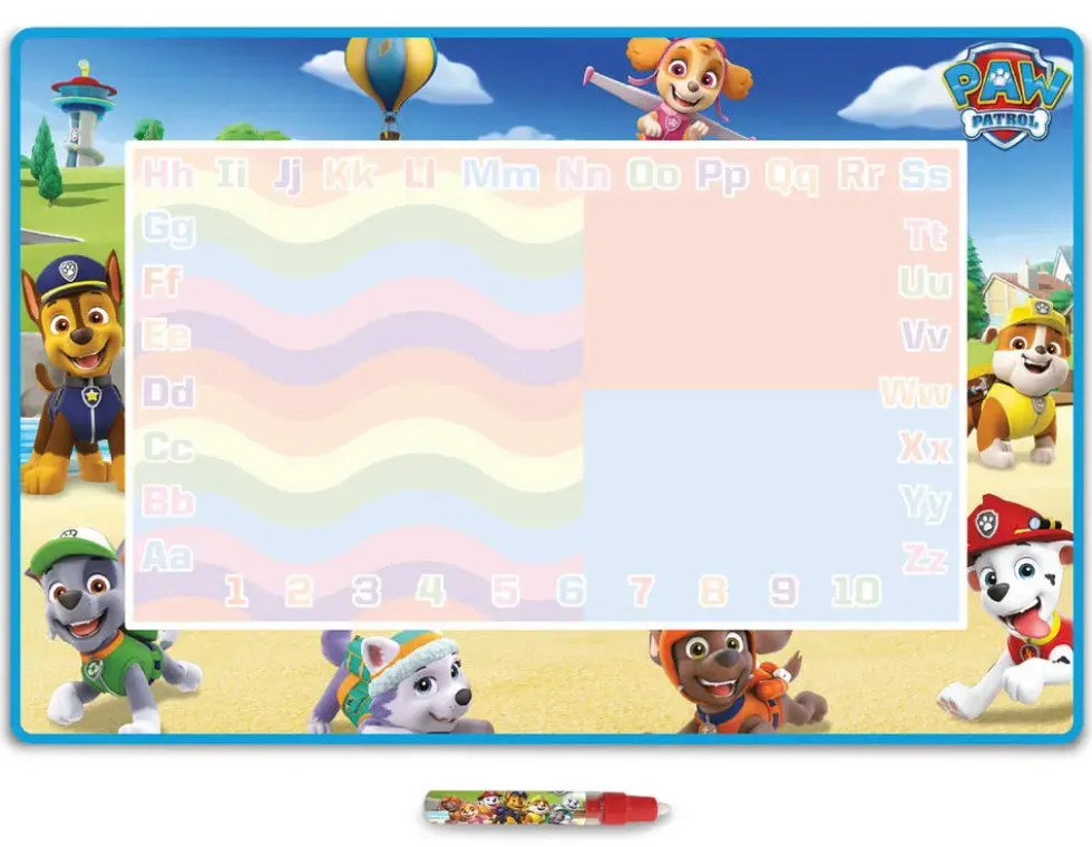 LA PAT'PATROUILLE - AQUA PLAYMAT TAPIS DE DESSIN REUTILISABLE