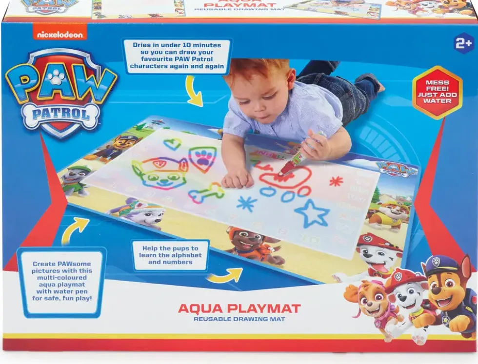 LA PAT'PATROUILLE - AQUA PLAYMAT TAPIS DE DESSIN REUTILISABLE
