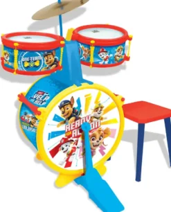LA PAT'PATROUILLE - BATTERIE AVEC TABOURET