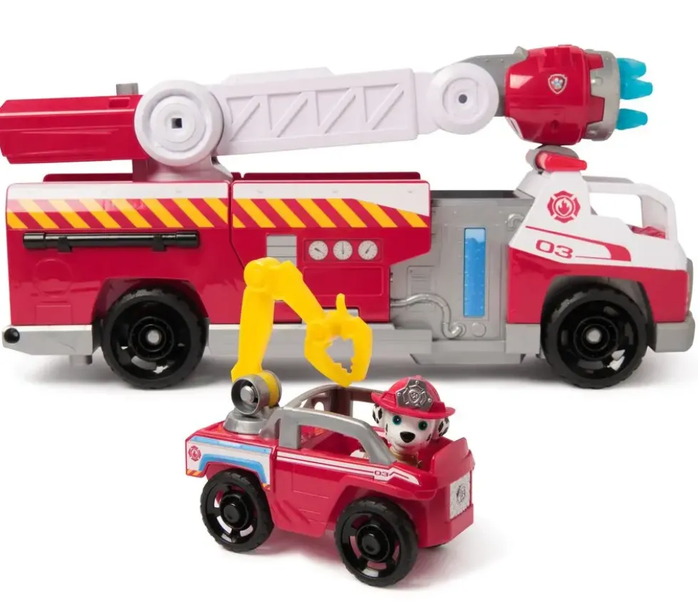LA PAT' PATROUILLE - CAMION DE POMPIERS DELUXE FIRE RESCUE