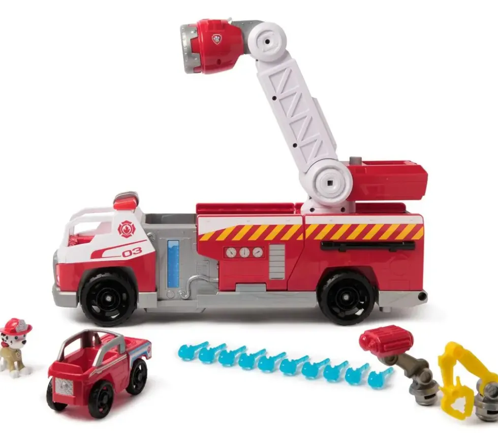 LA PAT' PATROUILLE - CAMION DE POMPIERS DELUXE FIRE RESCUE