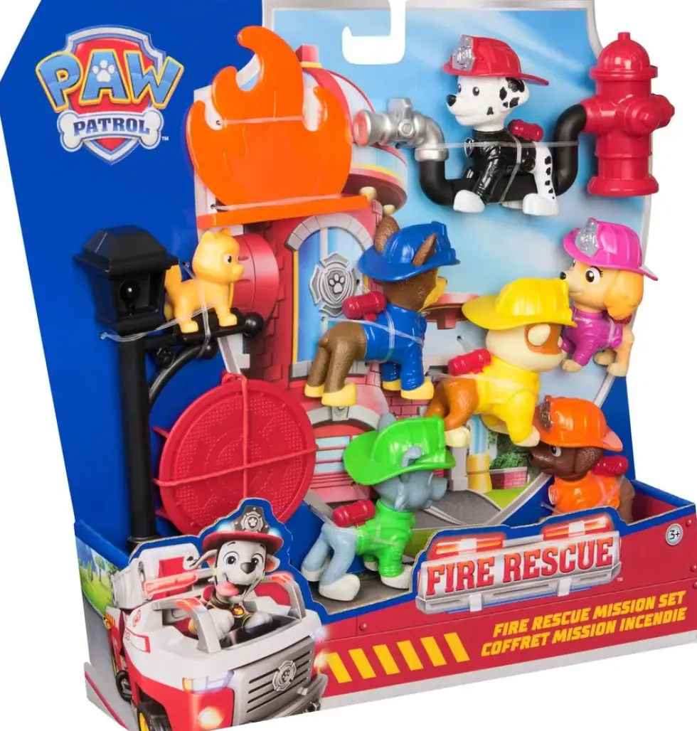 LA PAT' PATROUILLE - COFFRET MISSION INCENDIE FIRE RESCUE