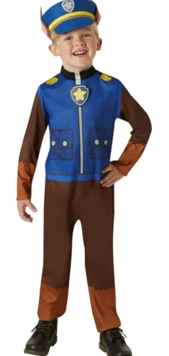 LA PAT' PATROUILLE - DEGUISEMENT CLASSIQUE CHASE - TAILLE M 5-6 ANS