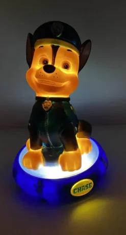 LA PAT’PATROUILLE - FIGURINE CHASE 3D LUMINEUSE