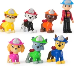 LA PAT' PATROUILLE - MULTIPACK DE 7 FIGURINES FIRE RESCUE