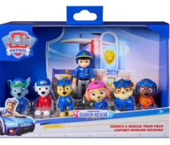 LA PAT' PATROUILLE - MULTIPACK DE 7 FIGURINES SEARCH & RESCUE