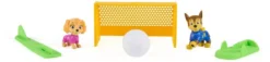 LA PAT' PATROUILLE -PACK DE 2 FIGURINES + ACCESSOIRES FOOTBALL