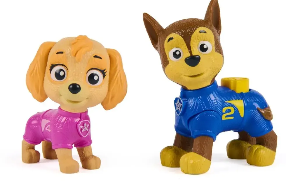 LA PAT' PATROUILLE -PACK DE 2 FIGURINES + ACCESSOIRES FOOTBALL