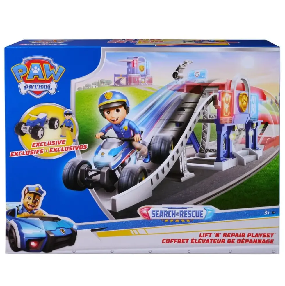 LA PAT' PATROUILLE -PLAYSET LIFT & REPAIR SEARCH & RESCUE
